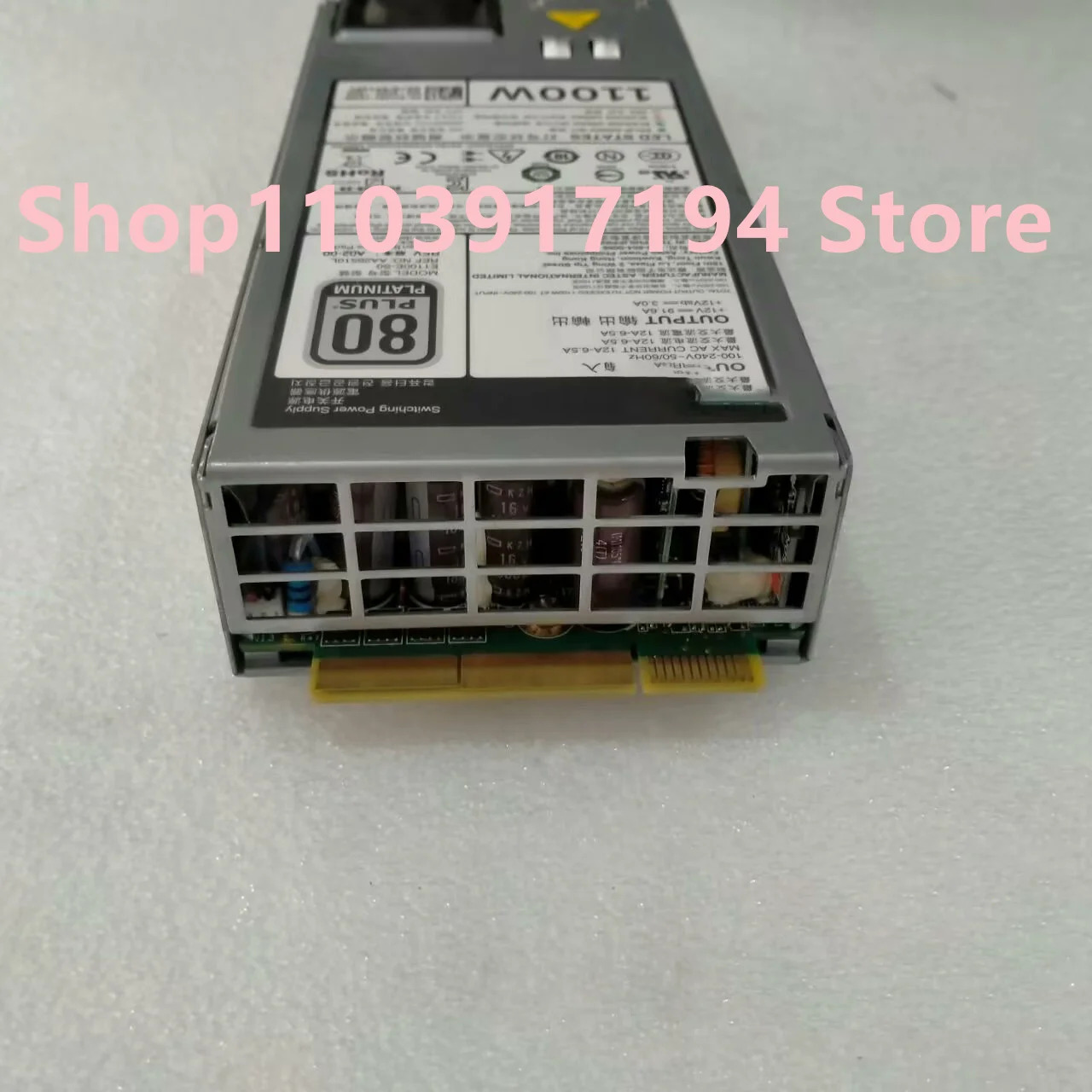 서버 전원공급장치 DELL 620 R720 R820 1100W E1100E-S0 L1100E-S0 YT39Y GDPF3 NTCWP