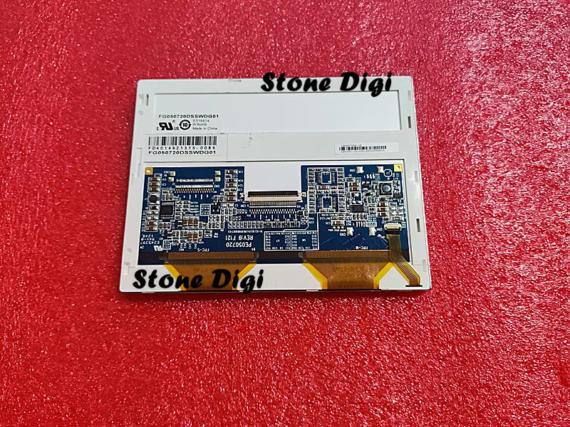 산업 장비LCD 디스플레이 스크린 패널 등급 A FG050720DSSWDG01 5.7 인치 640x480