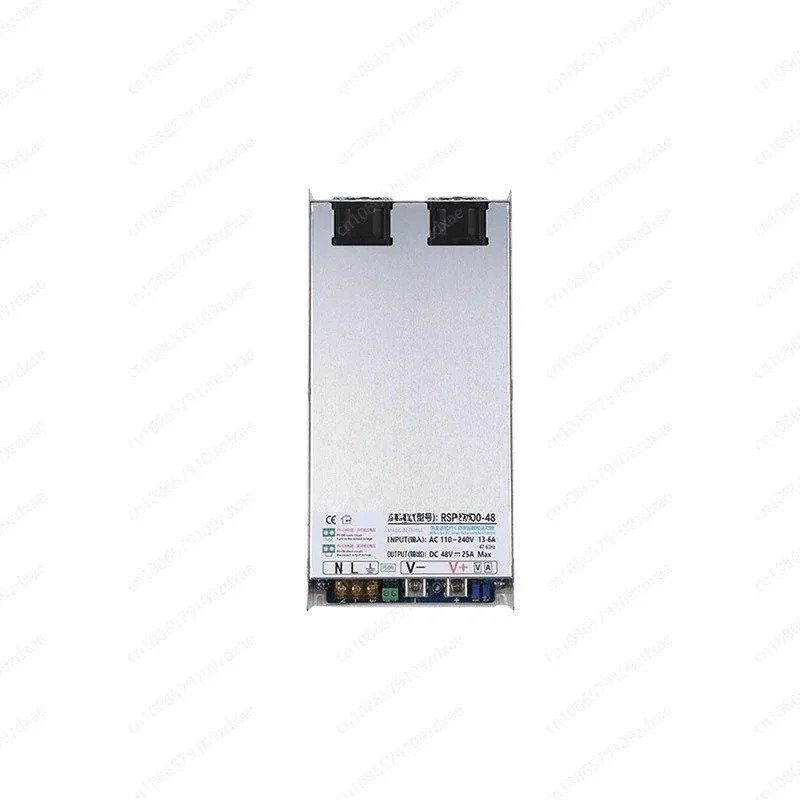 고출력 PFC 조정 가능스위칭 전원공급장치 RSP-1000-48 통신 1U 24V 36V 60V 110V 1000W