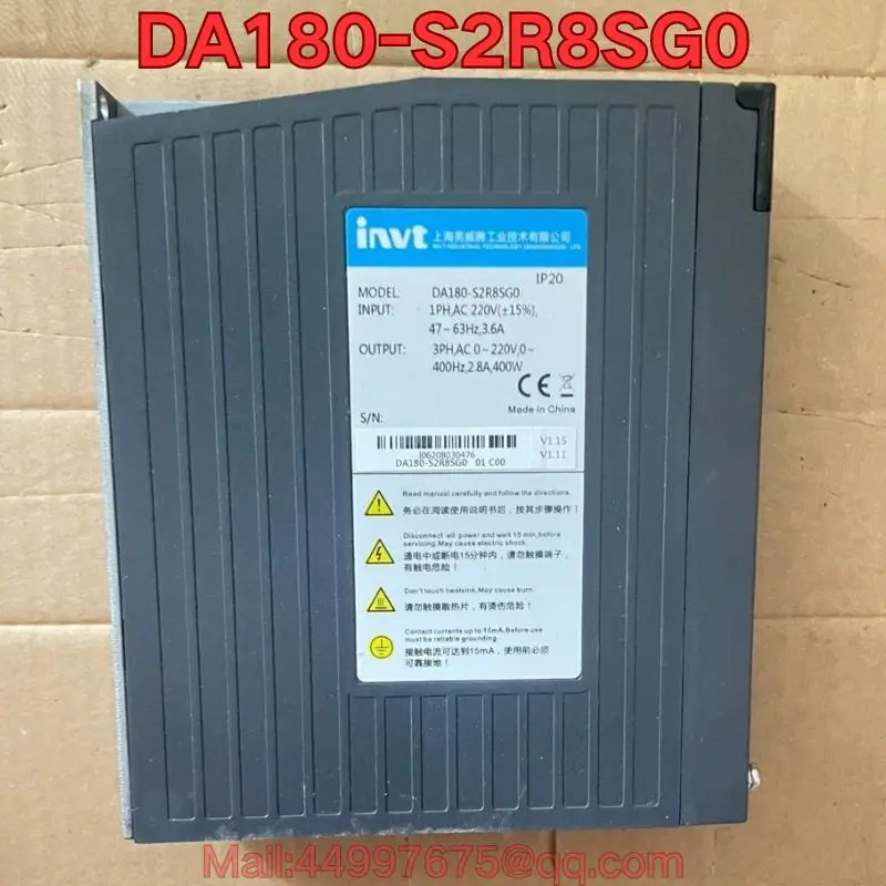 DA180-S2R8SG0 서보 드라이브