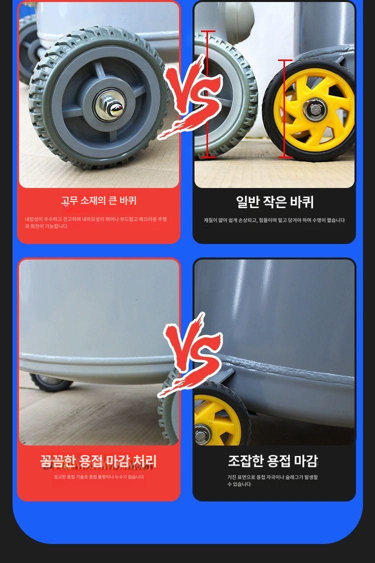 폐유 오일받이 엔진 자동차 드레인팬 정비 깔대기 석션기 드레인통 펌프 폐오일 - 상세 이미지 5