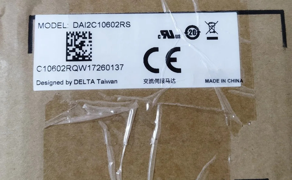 오리지널 델타 서보모터 피델리티 DAI2C10602RS 신