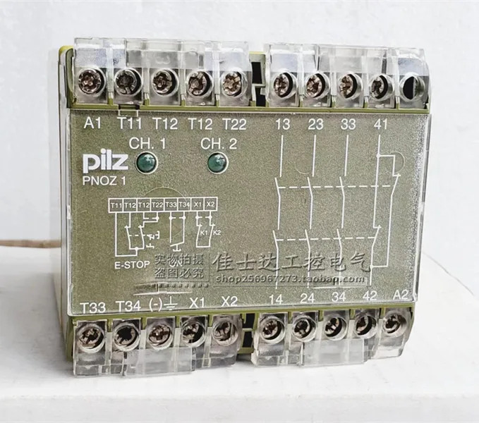 오리지널 Pilz 안전 릴레이 납품 475600 PNOZ1 3S10 24VAC 신