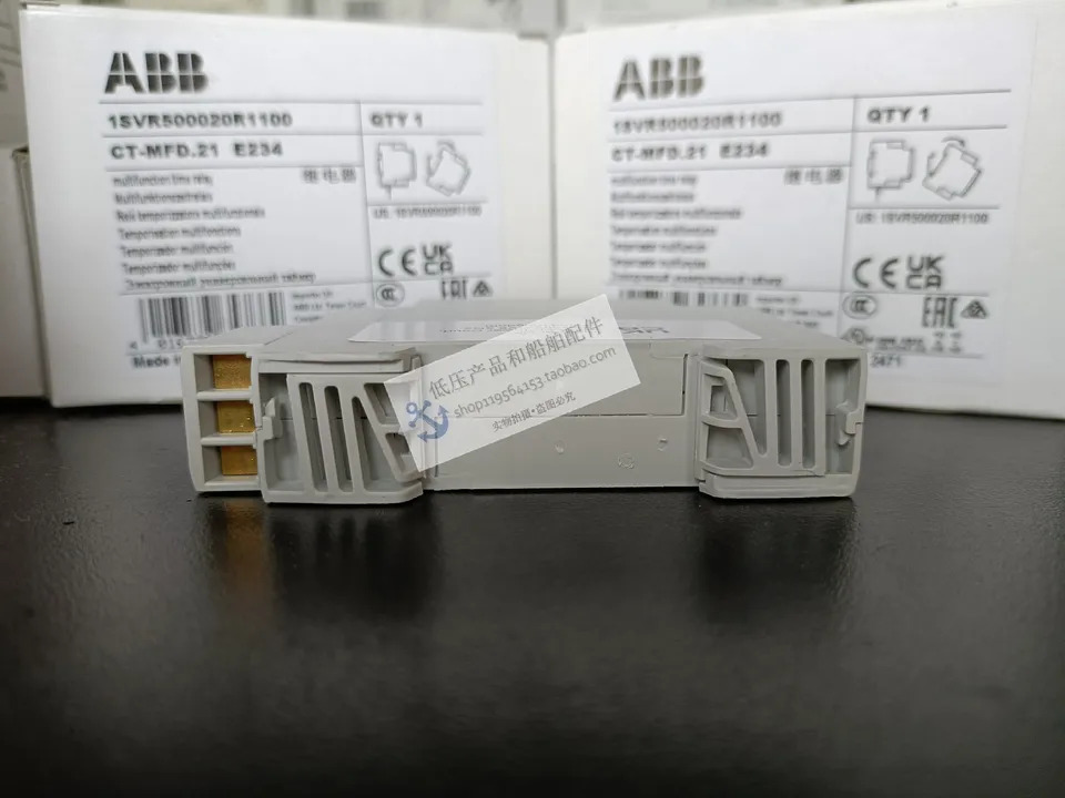 ABB 타임 릴레이 CT-MFD.21 12-240VAC/DC 2C/O 0-100H 신