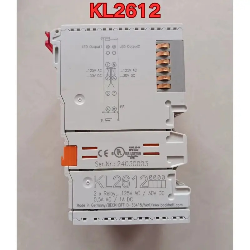 리퍼 모듈 KL2612 기능 정상