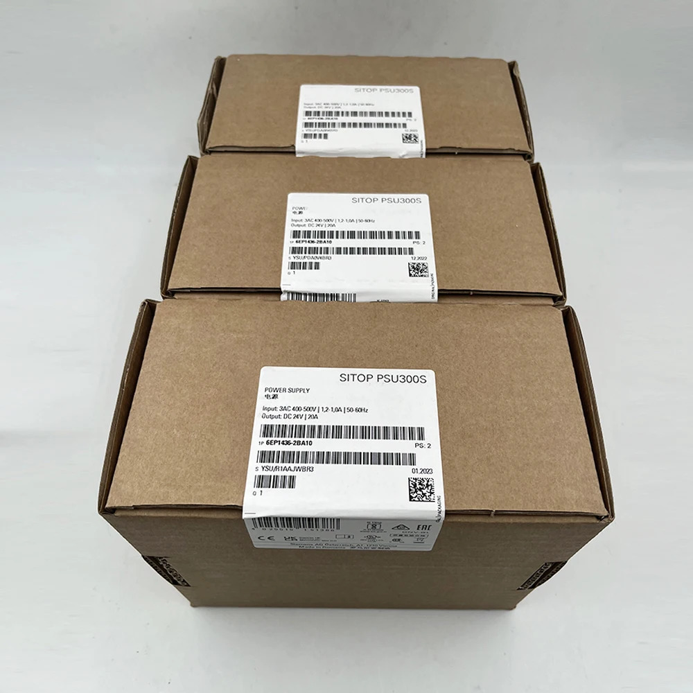 SIEMENS SITOP PSU300S 206EP1436-2BA10 안정화 전원공급장치 입력 400-500V 3 AC 출력 24V DC/20A