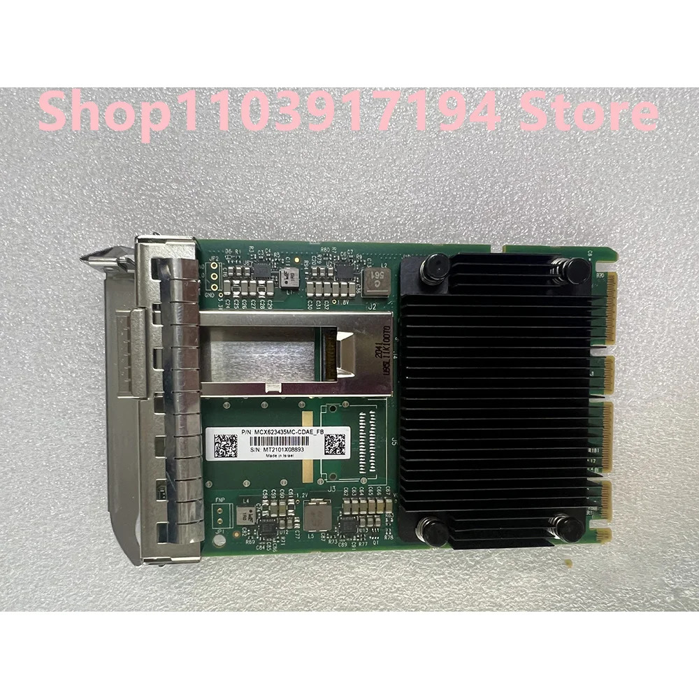 Mellanox CX623435MC-CDAE-FB ConnectX-6 Dx 100GbE OCP3.0 네트워크 카드 CX623435M