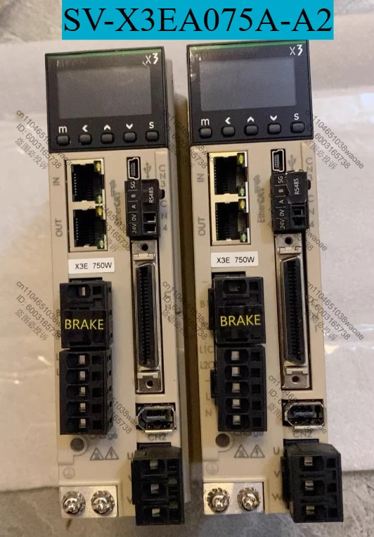 X3E 서보 드라이버 SV-X3EA075A-A2 750W 리퍼 완료 OK