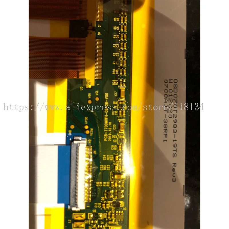 OSD070T2983-19TS 0700AJT TFT LCD 디스플레이 스크린 패널/터치 패널 디지타이저