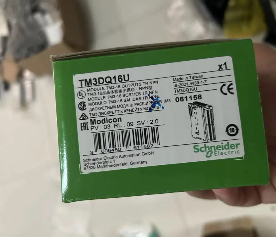 슈나이더 PLC 모듈 TM3DQ16U 신
