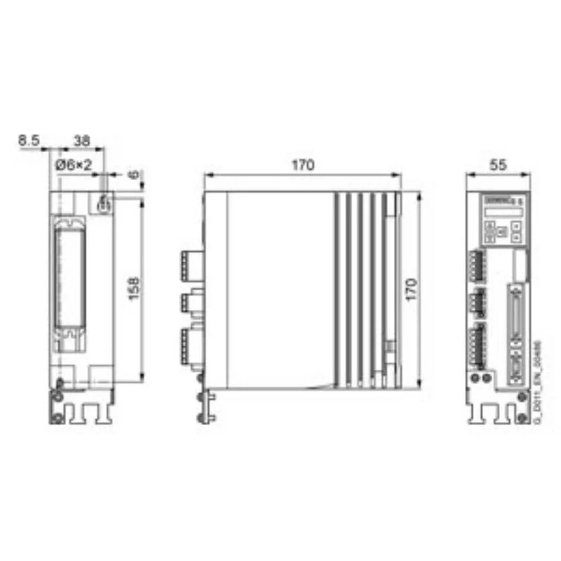 인버터 산업컨트롤러 VFD 6SL3210-5FB10-1UF2 6SL3210-5FB10-2UF2 6SL3210-5FB10-4UF1 신