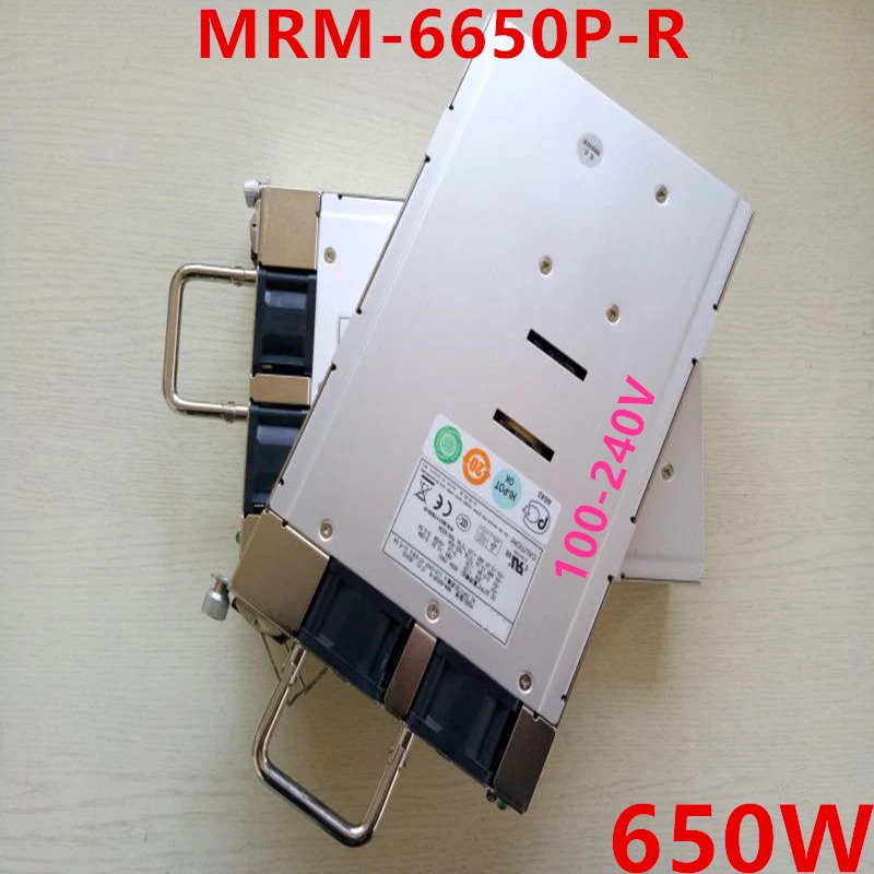 Emacs 650W 전원공급장치 MRM-6650P-R새 원본 PSU