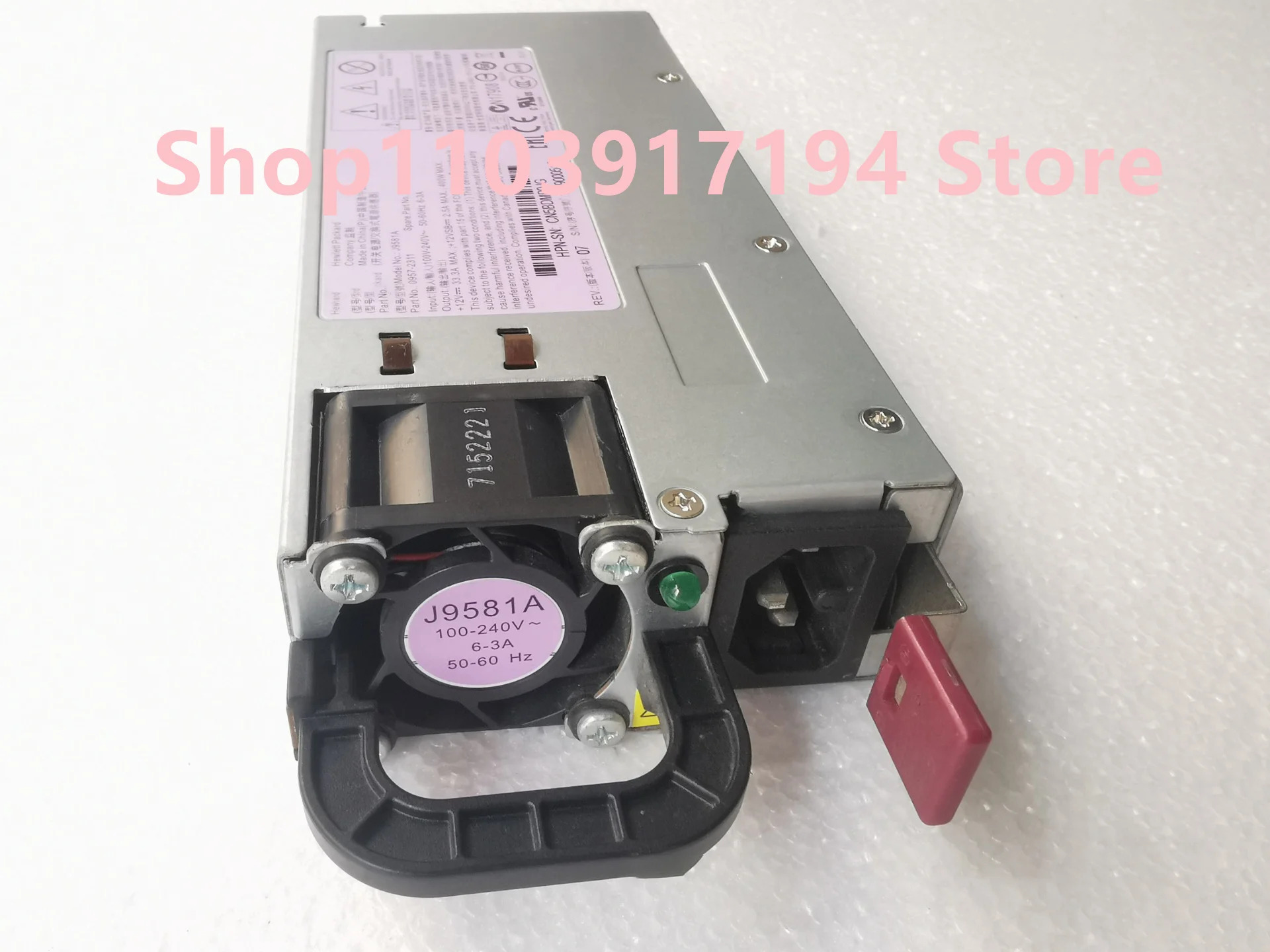hp호환 J9581A 0957-2311 X311 400W 100-240VAC 12VDC 전원