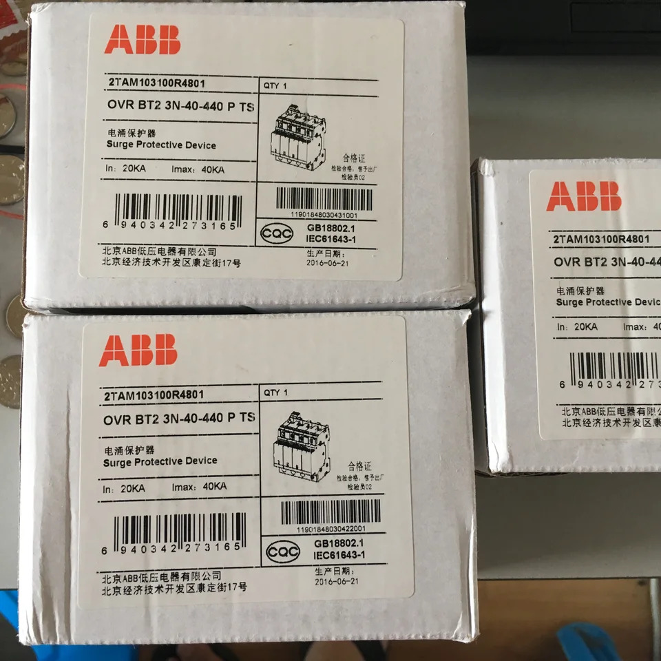 ABB 서지 보호대 OVR BT2 3N-40-440 P TS 10091072 신