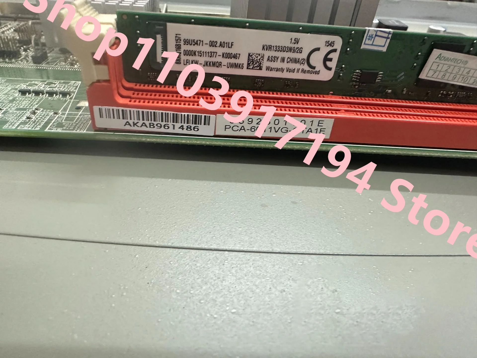 Advantech 산업제어 마더보드 PCA-6011 REV.A1 단일 네트워크 포트 PCA-6011VG-CTA1E