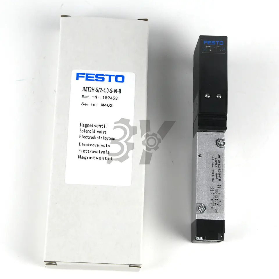 Festo 솔레노이드 밸브 JMT2H-5/2-4 0-S-VI-B 159453 신