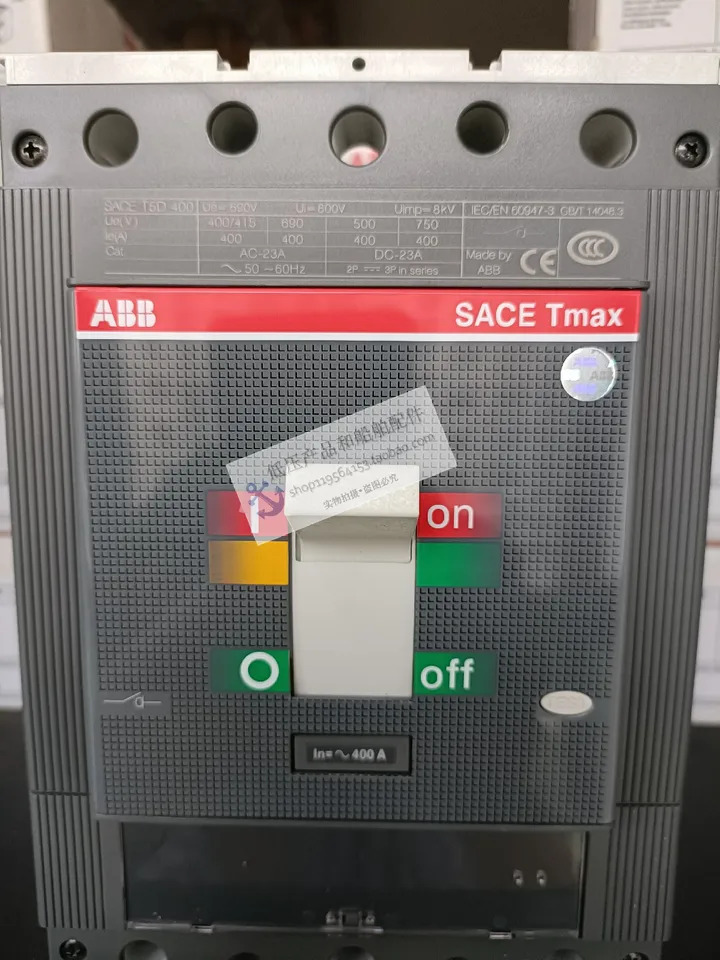 ABB Tmax 시리즈 단로기 T5D 400 FF 3P 고정 설치 신
