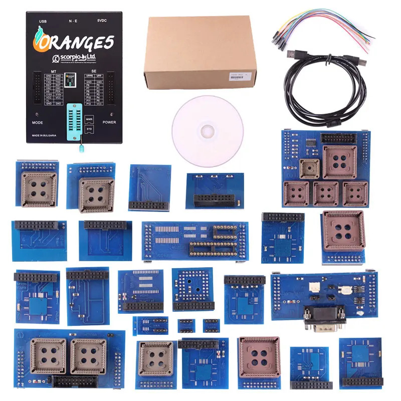 진단 도구 오렌지 5 ECU 프로그래머 OEM 전체 어댑터 A오렌지