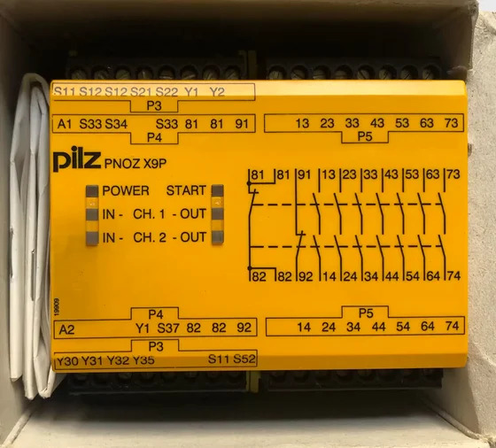 777609 PNOZ X9P 24VDC 안전 릴레이 신
