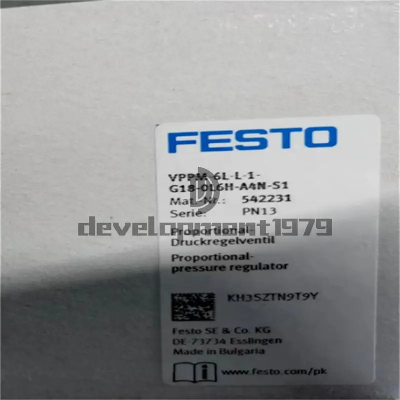 Festo VPPM-6L-L-1-G18-0L6H-A4N-S1 542231 밸브 신