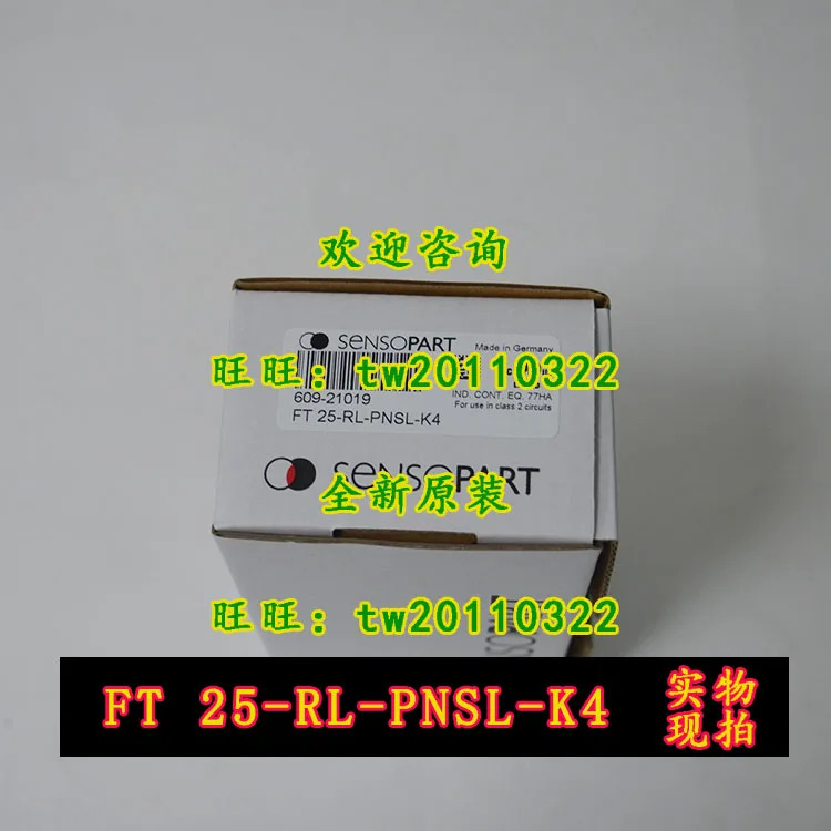 물리적 독일 센소파트 광전센서 FT 25-RL-PNSL-K4