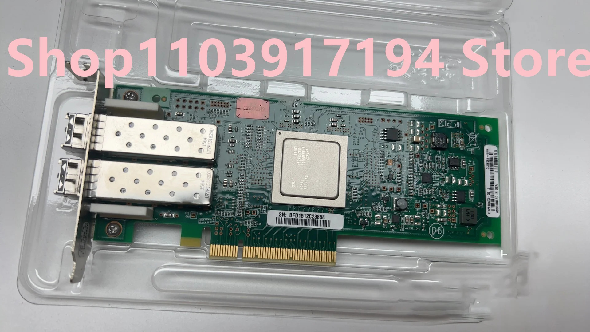 QLE2562-SUN 2 포트 광섬유 HBA 채널 카드 SUN 371-4325-02 240-7124-01 8G