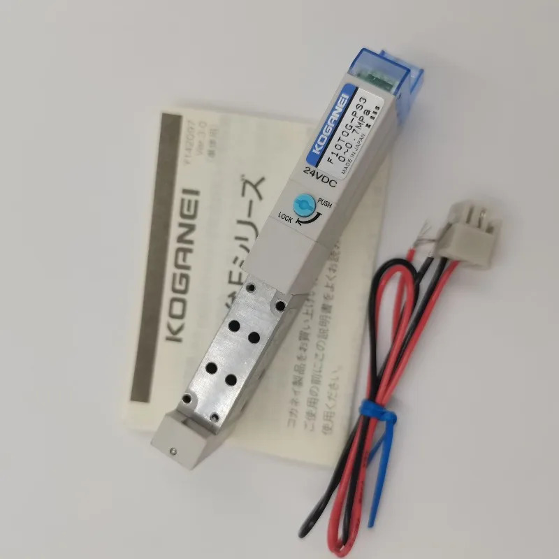 일본 KOGANEI 코가네이 솔레노이드 밸브 F10T2V/T1V/T3V/T4V/T5V-PN/PS-PN-PL3 1PCS