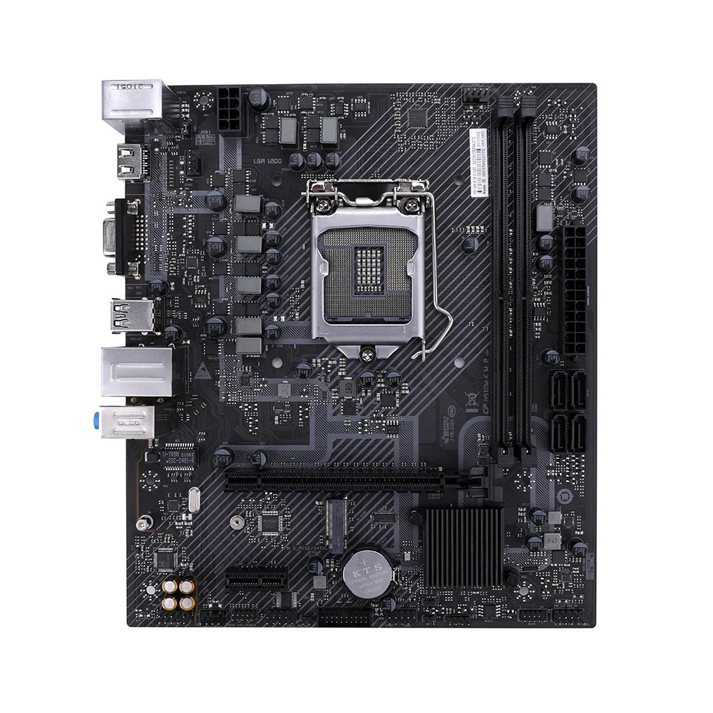 H510M-K M.2 V20 컬러풀 마더보드 LGA1200 DDR4 지원 10/대