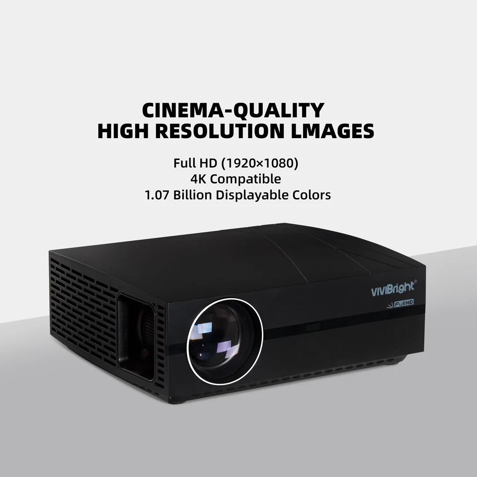 프로젝터 공장 VIVIBRIGHT F20 Crazy price LCD 1080P FHD 홈 시어터