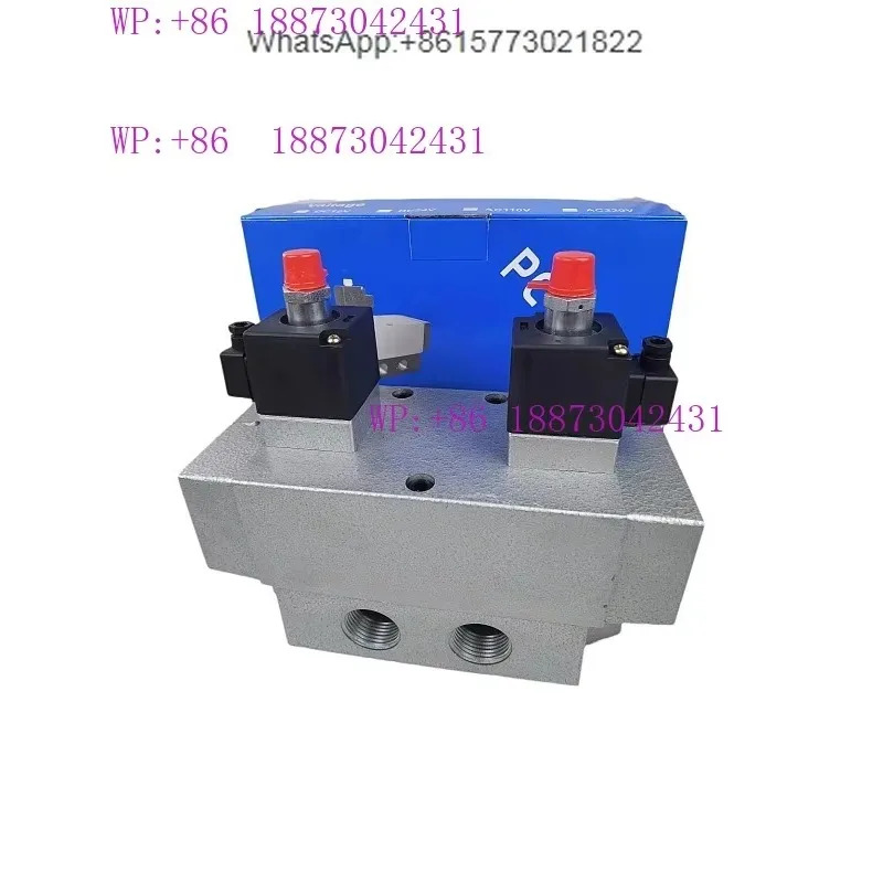 전자기 밸브 K35D2-815 20 25 32 40 삼위치 오위치 공압 차단 방향