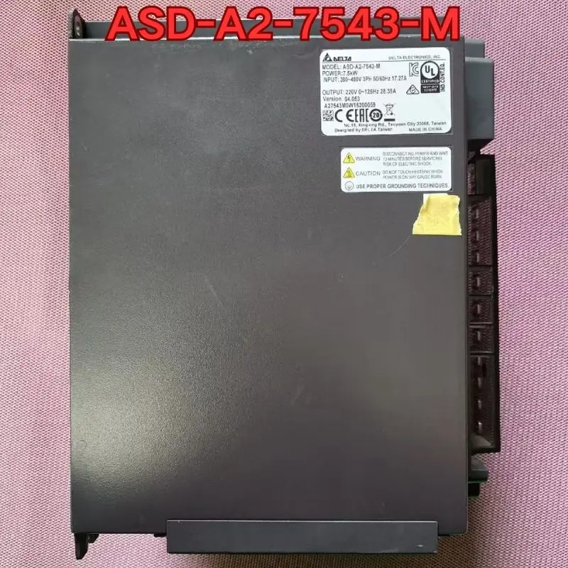 리퍼 서보 드라이브 ASD-A2-7543-M 머신 완료