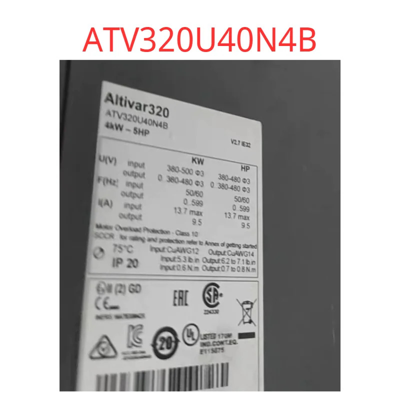만 하세요 ATV320U40N4B CD421-0045-0040-AF-000