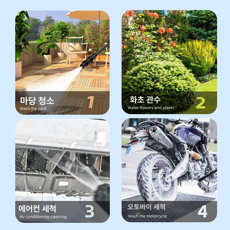 농업용 고압 동력분무기 압축분무기 과수원 전기식 엔진분무기 호스 가솔린 자흡펌프 - 상세 이미지 5