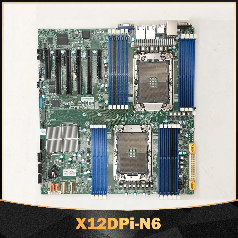 Supermicro 듀얼 서버 마더보드 LGA-4189 대 Xeon 확장 프로세서 DDR4 RECCX12DPi-N6