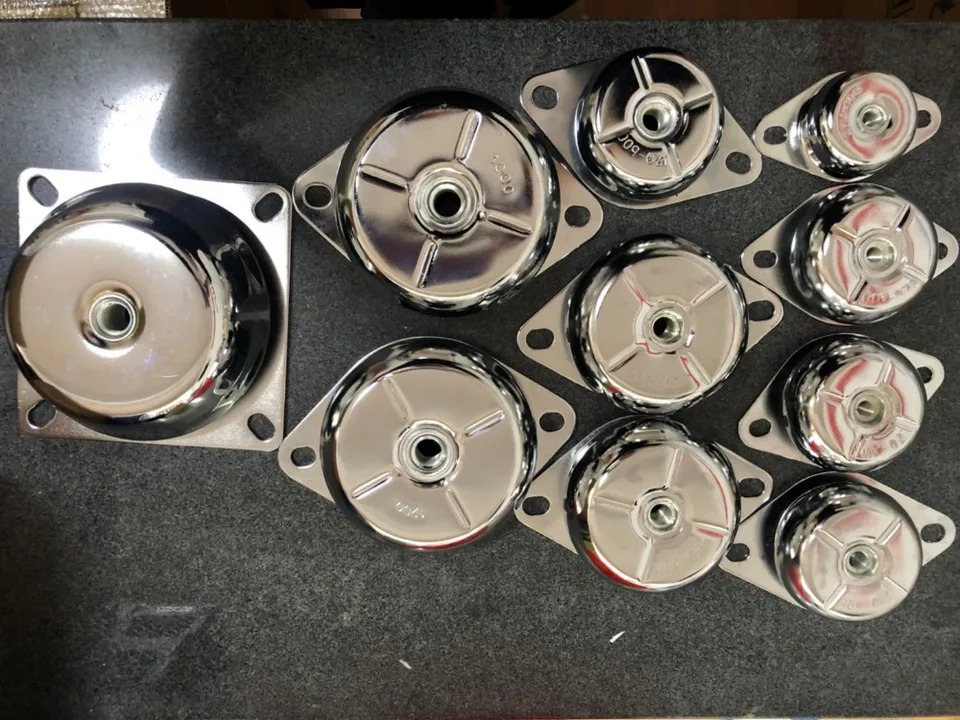 발전기 진동 분리기 마운트 댐퍼 충격 흡수 장치 JZQ-1200 고무 패드 중량 장착 60-1200KG