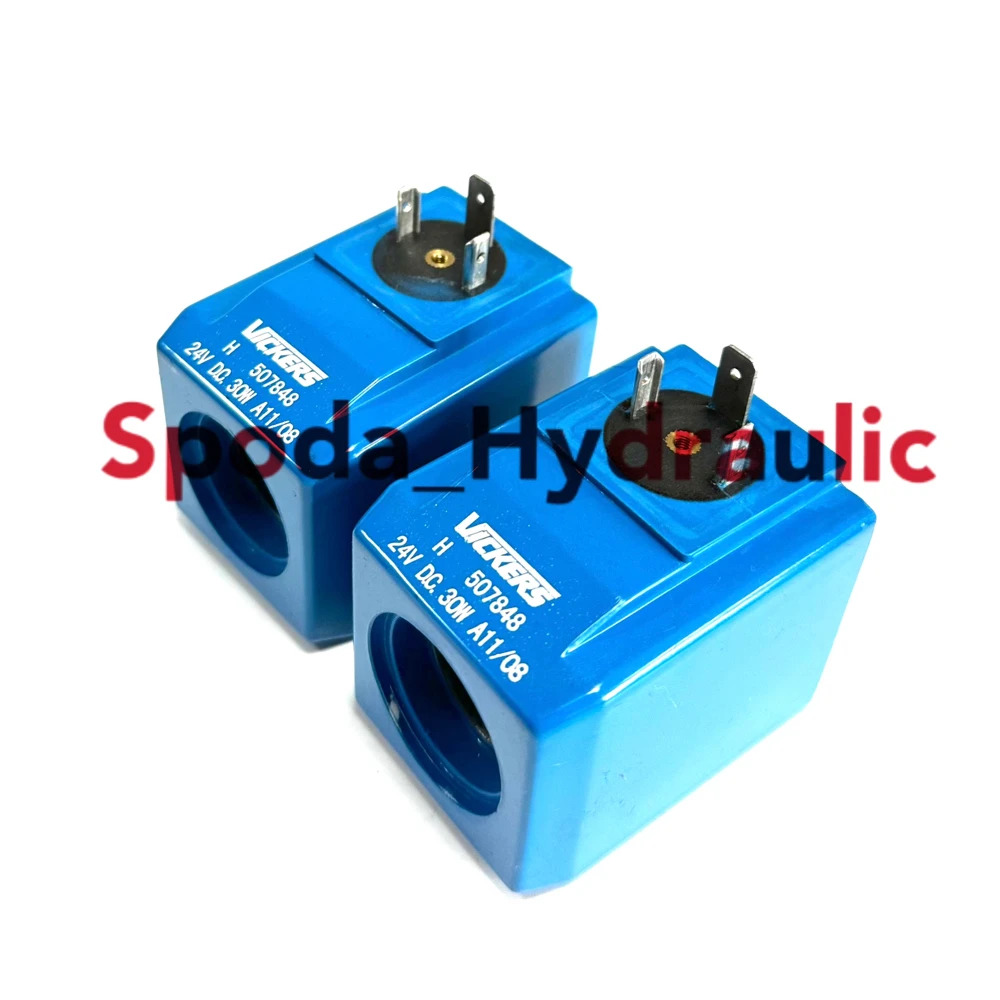 Vickers 솔레노이드 밸브 코일 507848 24V DC H507848 30W