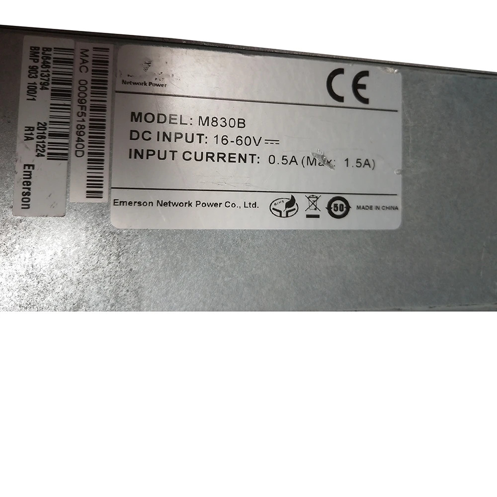 Emerson M830B 통신 전력 모니터링 모듈경우 전 리퍼
