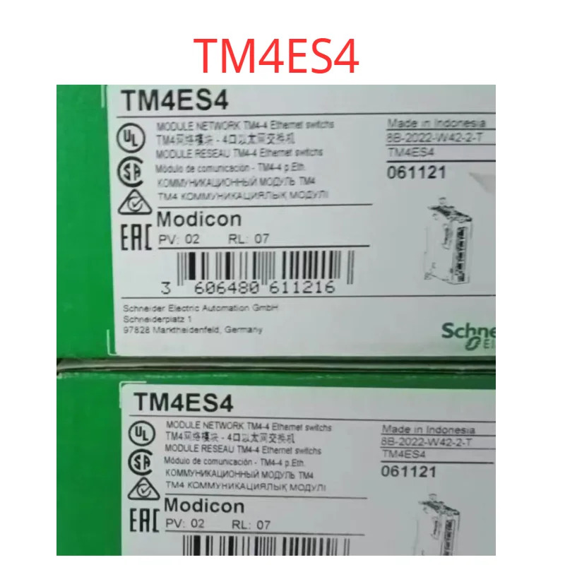 새 TM221C24T OTB1C0DM9LP BMXART0414 TM3AI4 TM4ES4 BMXDDI1602 VW3A3627 TMCR2TI2 .