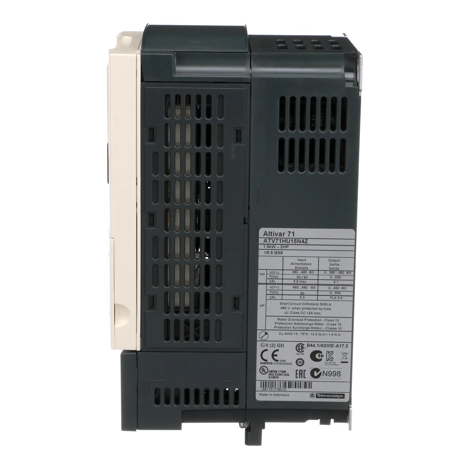ATV71HU15N4Z VFD 인버터 2.2KW 주파수 변환기 드라이브