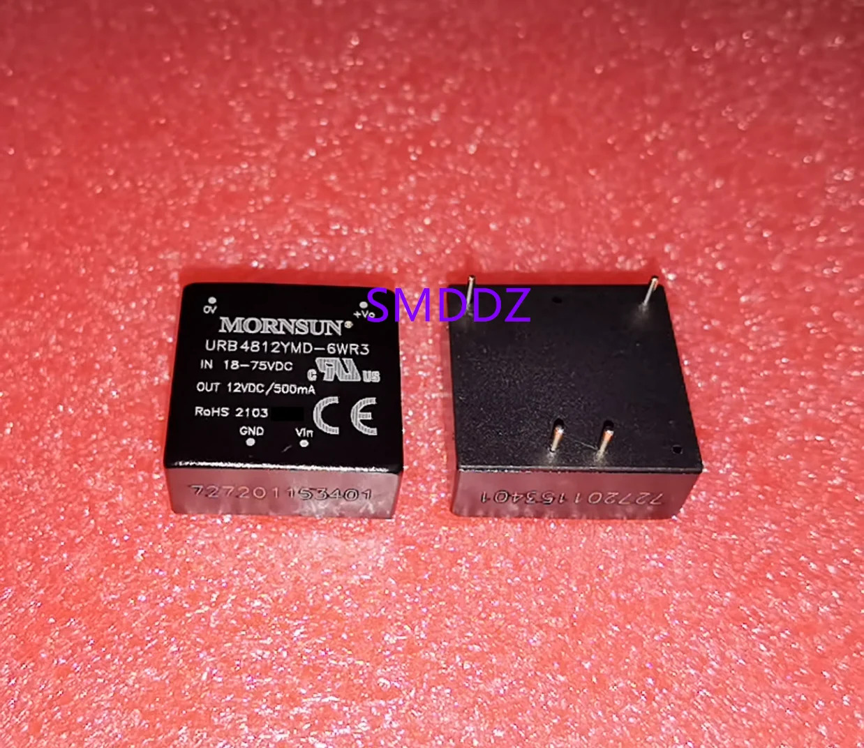 5pcs/DC-DC 모듈 URB4803YMD-6WR3/URB4805YMD-6WR3/URB4812YMD-6WR3/URB4815YMD-6WR3/URB4824YMD-6WR3
