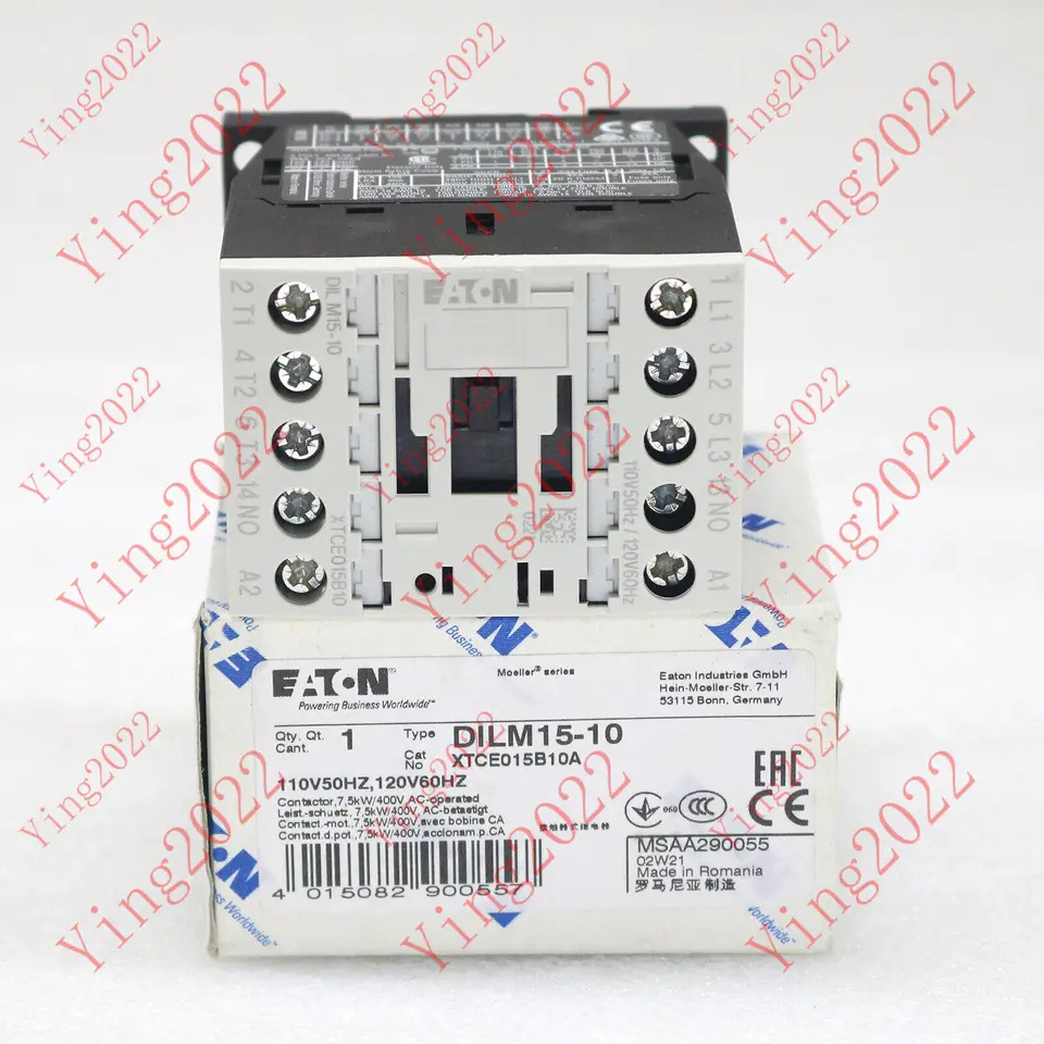 DILM15-10 AC EATON MOLELLER 내 접촉기 포장 신