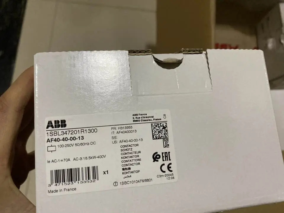 ABB 접촉기 AF40-40-00-11/AF40-40-00-13 신