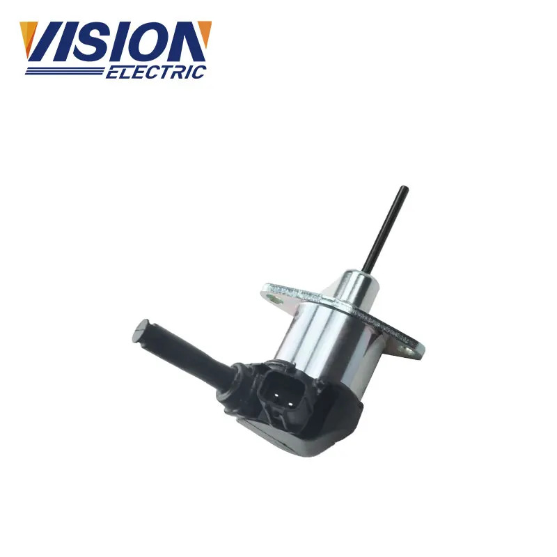 엔진 부품 차단 솔레노이드 밸브 1A021-60017 V2003 V2203 V2403 트랙터 12V