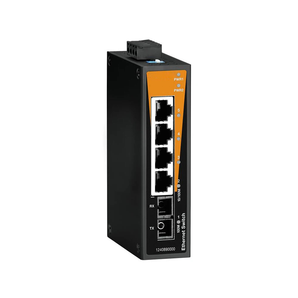 Weidmuller 네트워크 스위치 IE-SW-BL05T-4TX-1SC 1286550000