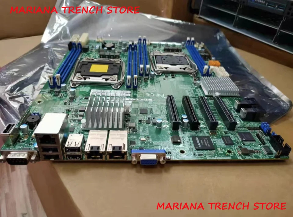 X10DRD-LT 마더보드 듀얼 소켓 R3 LGA 2011 제온 프로세서 E5-2600 v4 / v3 패밀리 지원