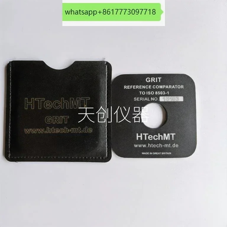 Gaoke SP125-G 거칠기 비교 플레이트 GRIT 샌드블라스팅 샘플 Elcometer E125-1