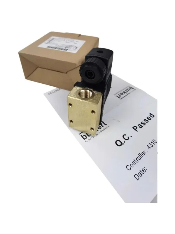 Burkert 솔레노이드 밸브 6013A 3.0 FKM MS G1/4 G1/8 00125301 Baode 0012