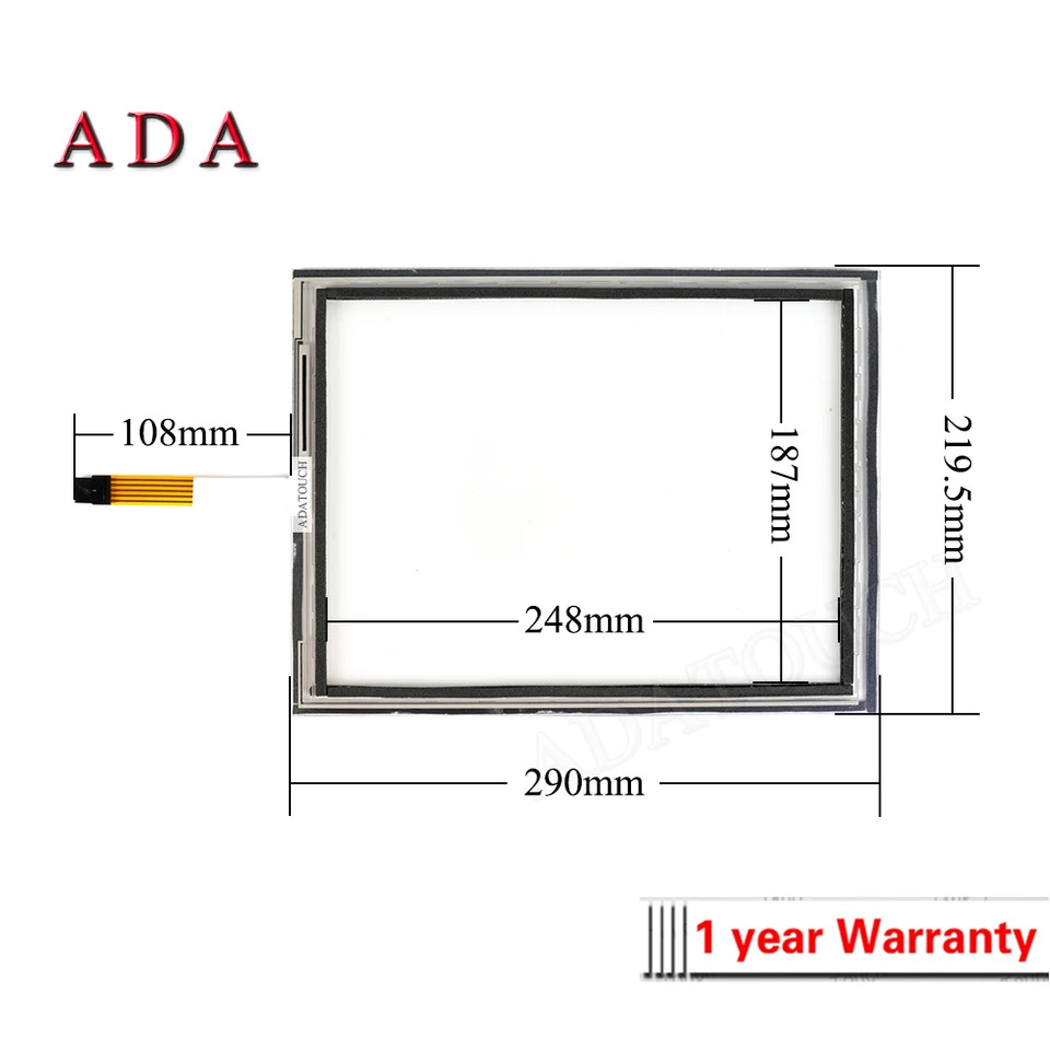 TPI 1322-001 Rev J Touch Screen Panel Glass Digitizer Touchscreen
