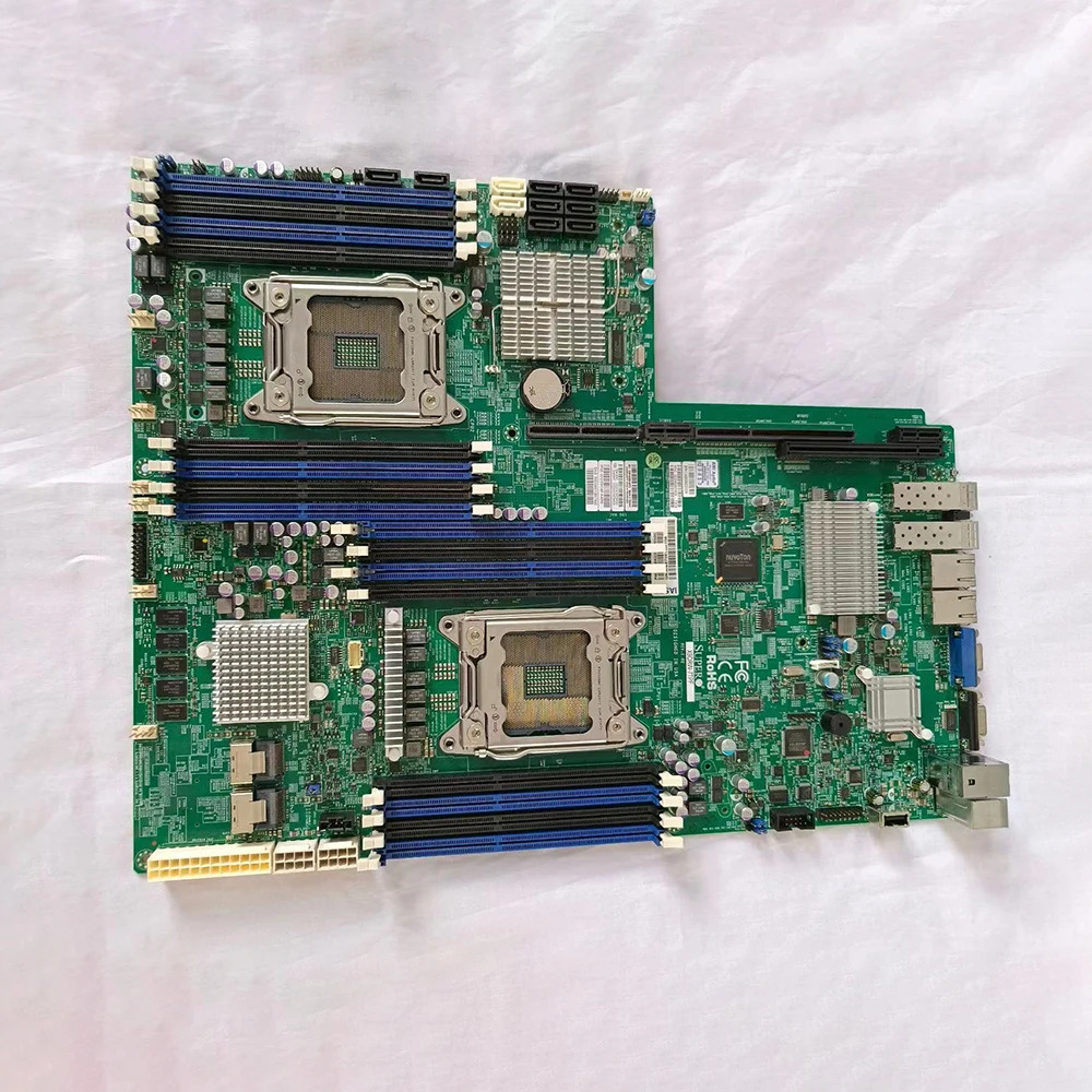 슈퍼마이크로 마더보드 Xeon 프로세서 E5-2600 V1 V2 군 LGA2011 DDR3X9DRW-7TPF