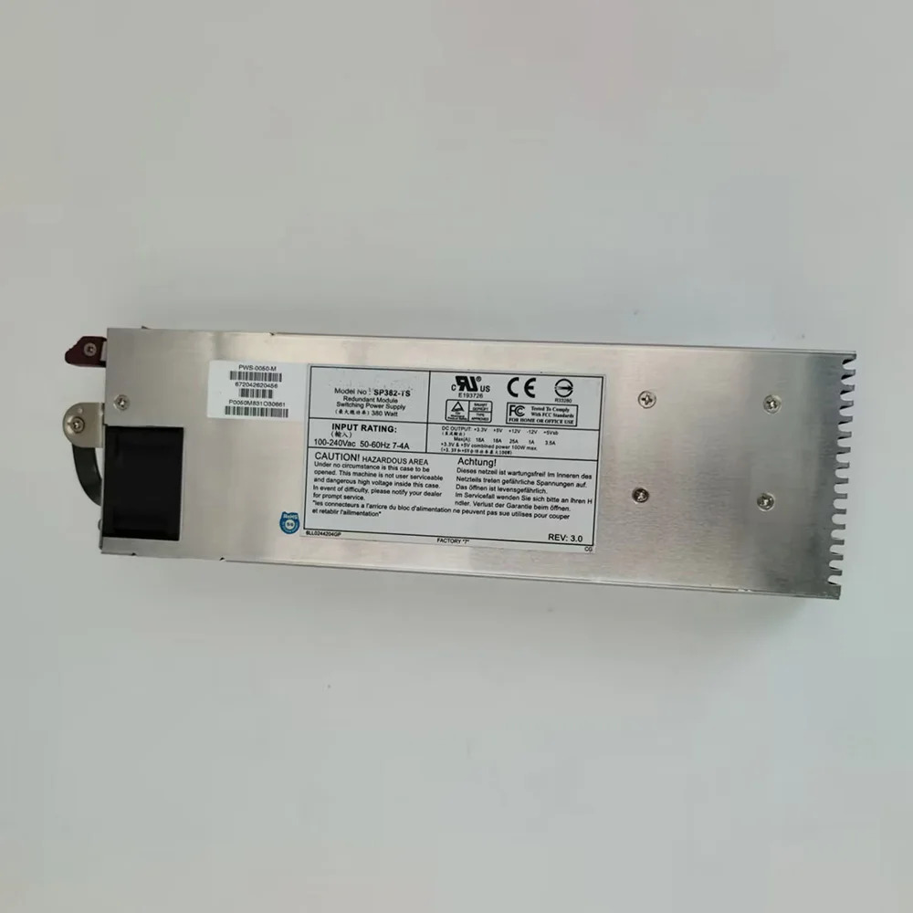 ABLECOM 380W 서버 전원 모듈 SP382-TSSupermicro원본